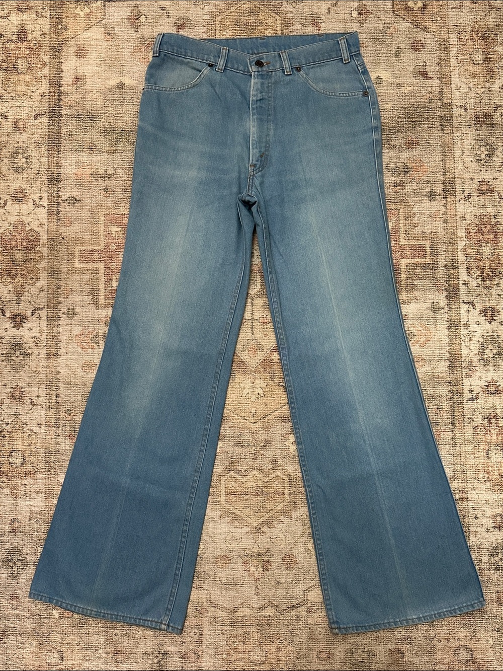 Woman’s Vintage 70s Movin On Blue Jeans